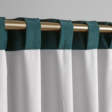 Byron Blockout Concealed Tab Top Curtains (Set of 2)